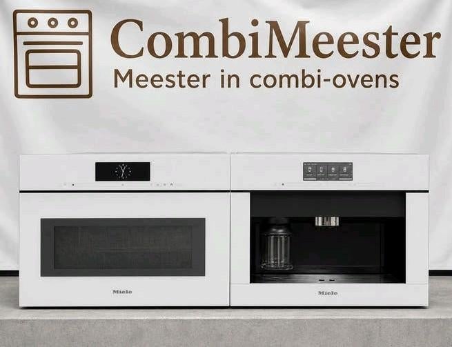 Miele  pyrolyse combi-oven & koffiemachine (toutch to open), Minder dan 45 cm, Hete lucht, Geen, Refurbished