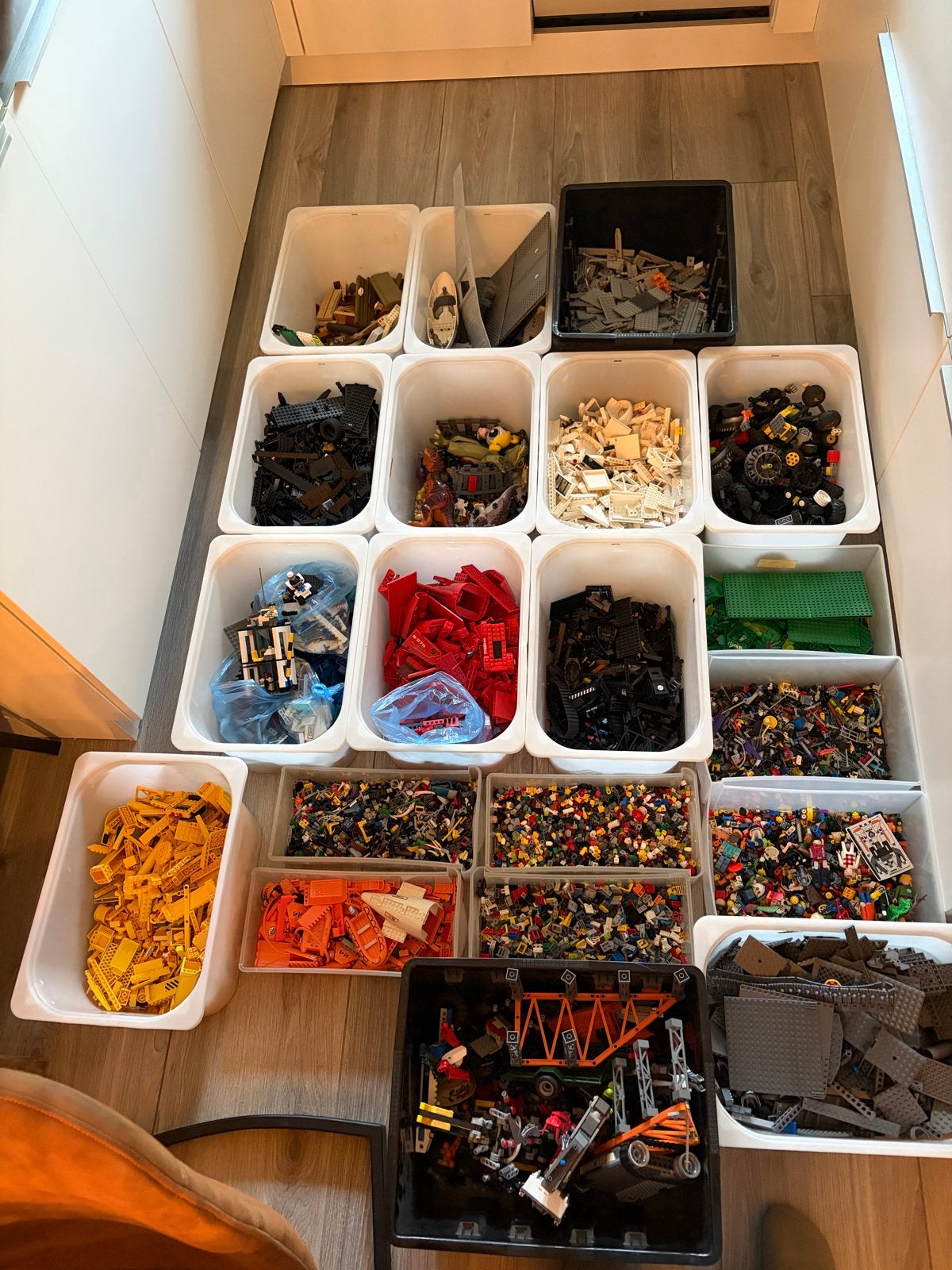 Grote Lego Collectie 2007-2016 met Instructieboekjes