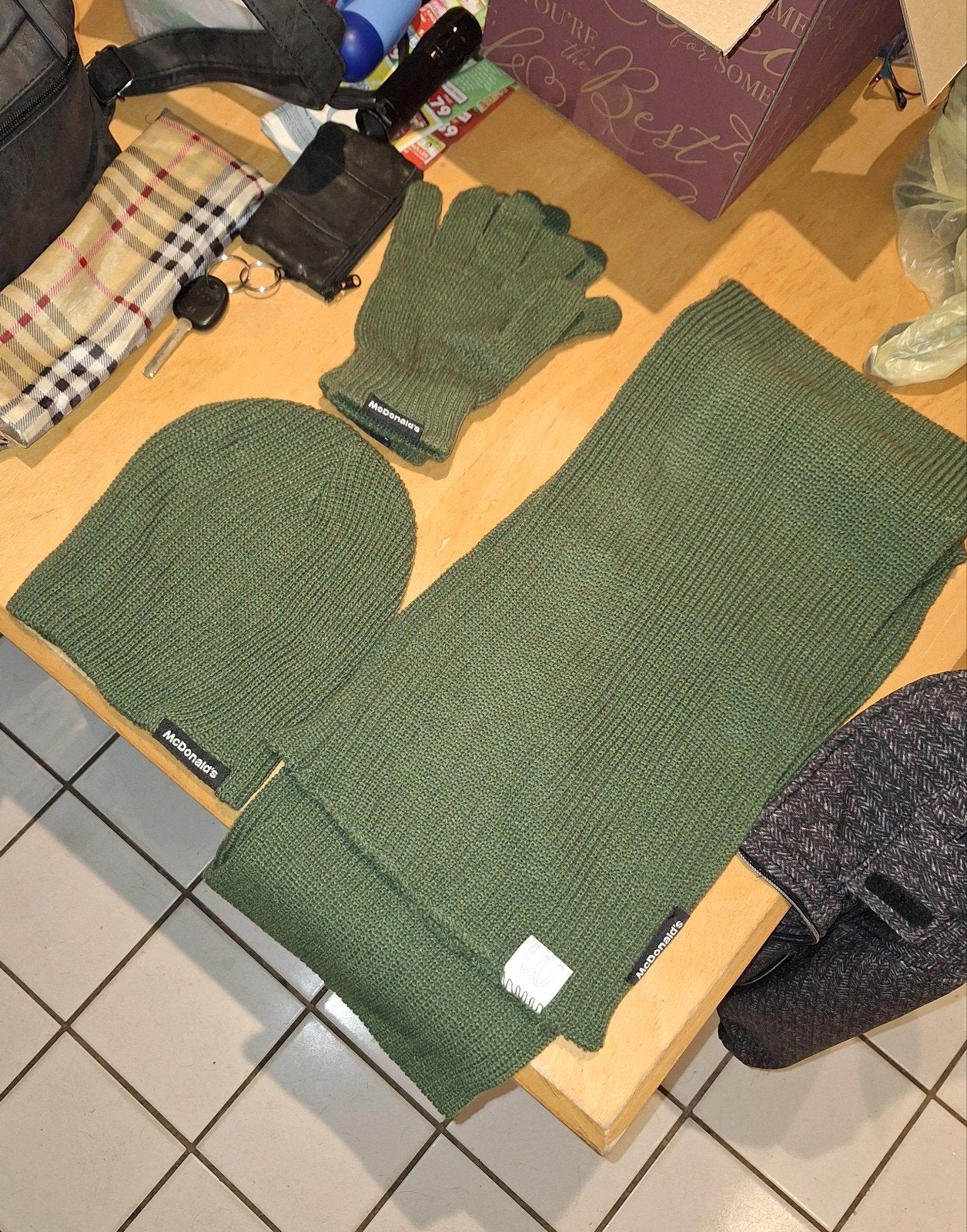 SPLINTERNIEUWE ORIGINELE LIMITED EDITION MC DONALDS WINTERSE, Maat 42/44 (L), Nieuw, Ophalen of Verzenden, MC DONALD'S