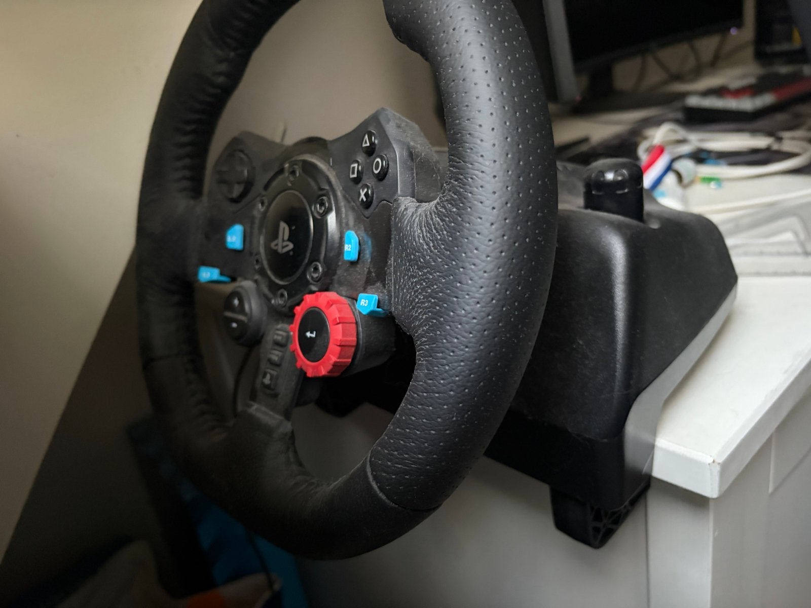 Logitech G29 racestuur pc ps4, Ophalen of Verzenden, Zo goed als nieuw