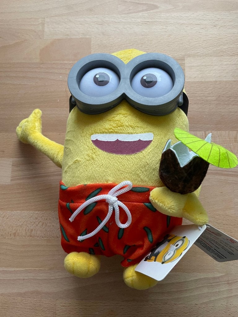 Minion knuffel +- 26 cm, Overige merken, Overige typen, Nieuw, Ophalen of Verzenden