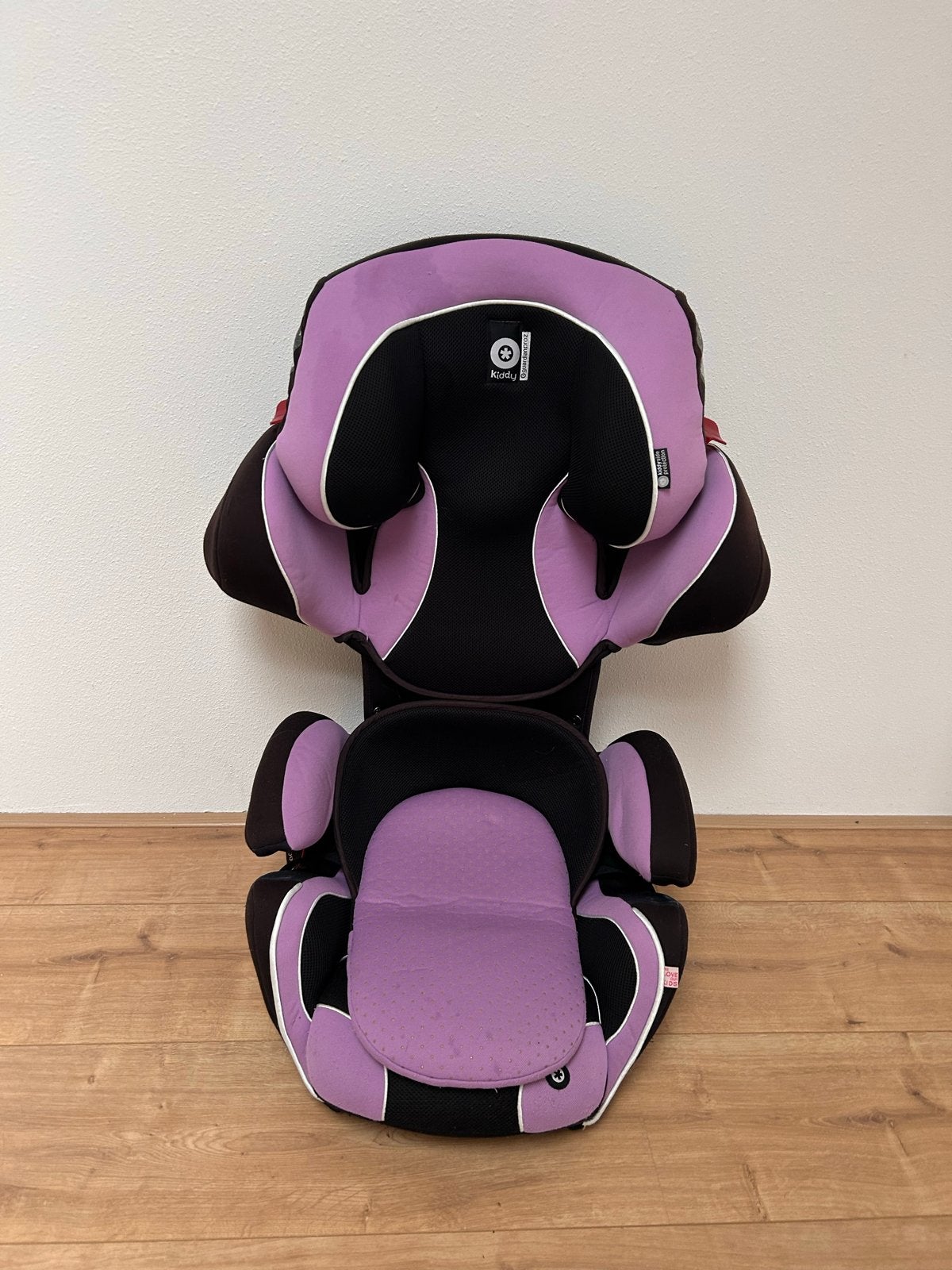 Kiddy Guardian Pro 2 autostoel 9-36 kg - Paars/Zwart, Kinderen en Baby's, Autostoeltjes, Verstelbare rugleuning, 9 t/m 36 kg, Ophalen