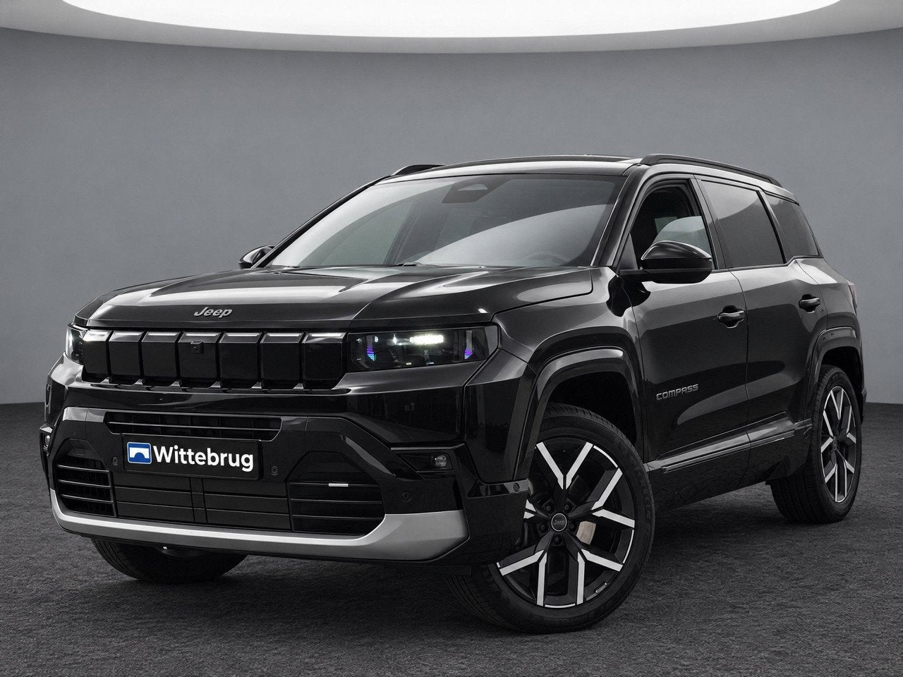 Jeep Compass 1.6 e-Hybrid Plug-In First Edition FULL OPTIONS, Auto's, Automaat, 1596 cc, Gebruikt, 194 pk