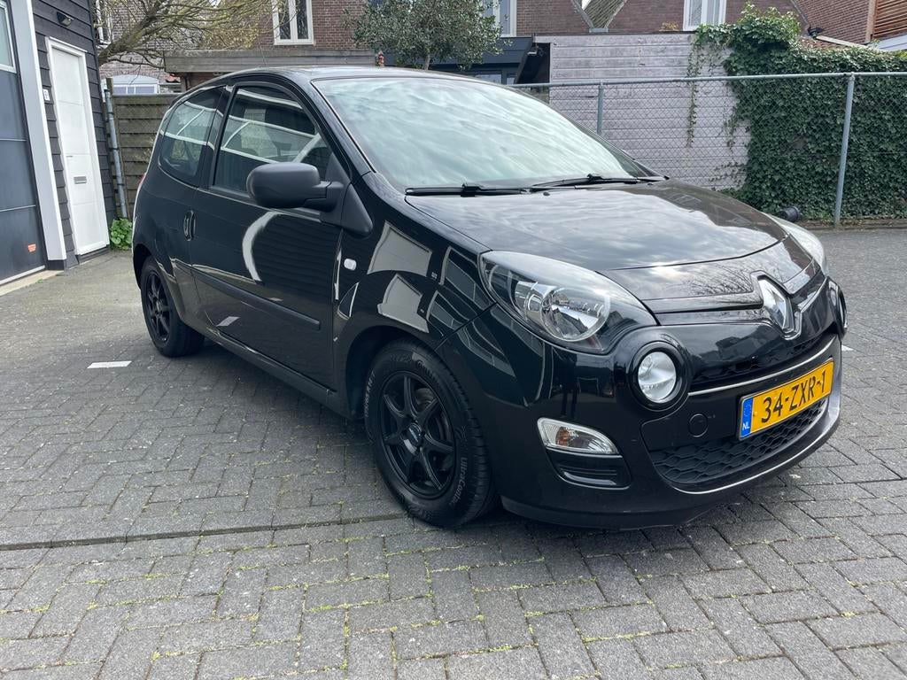Renault Twingo 1.1 2012 Zwart, Auto's, Renault, Voorwielaandrijving, Twingo, 74 pk, 4 cilinders