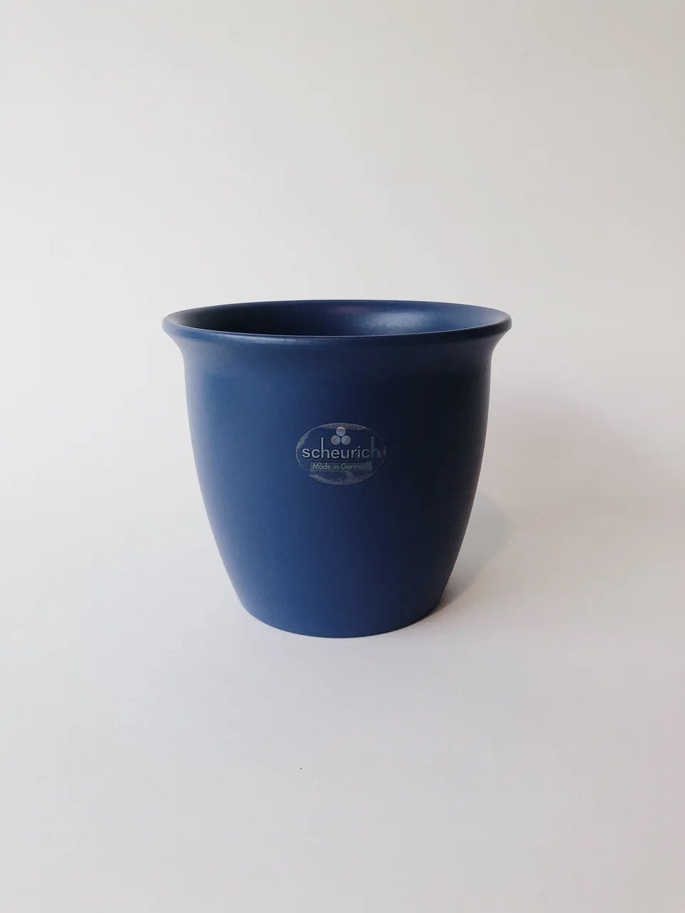 WEST GERMANY BLOEMPOT - BLAUW | SCHEURICH (911-13), Tuin en Terras, Bloempotten, -, -, Rond, Ophalen of Verzenden