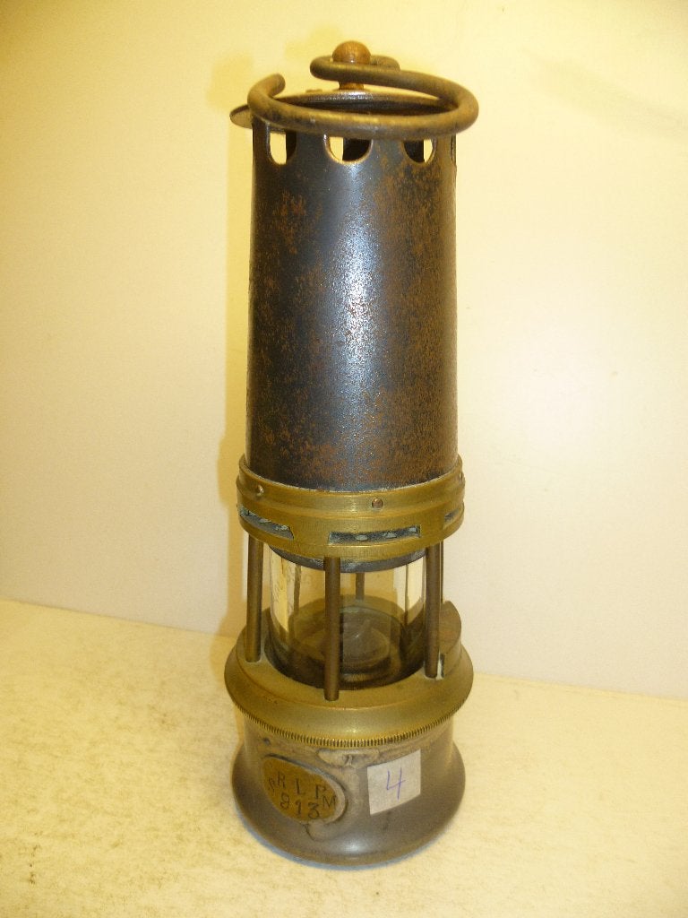 Mijnlamp SRL PM 913 met glaasje VAL St Lambert D.S. 4, Ophalen of Verzenden