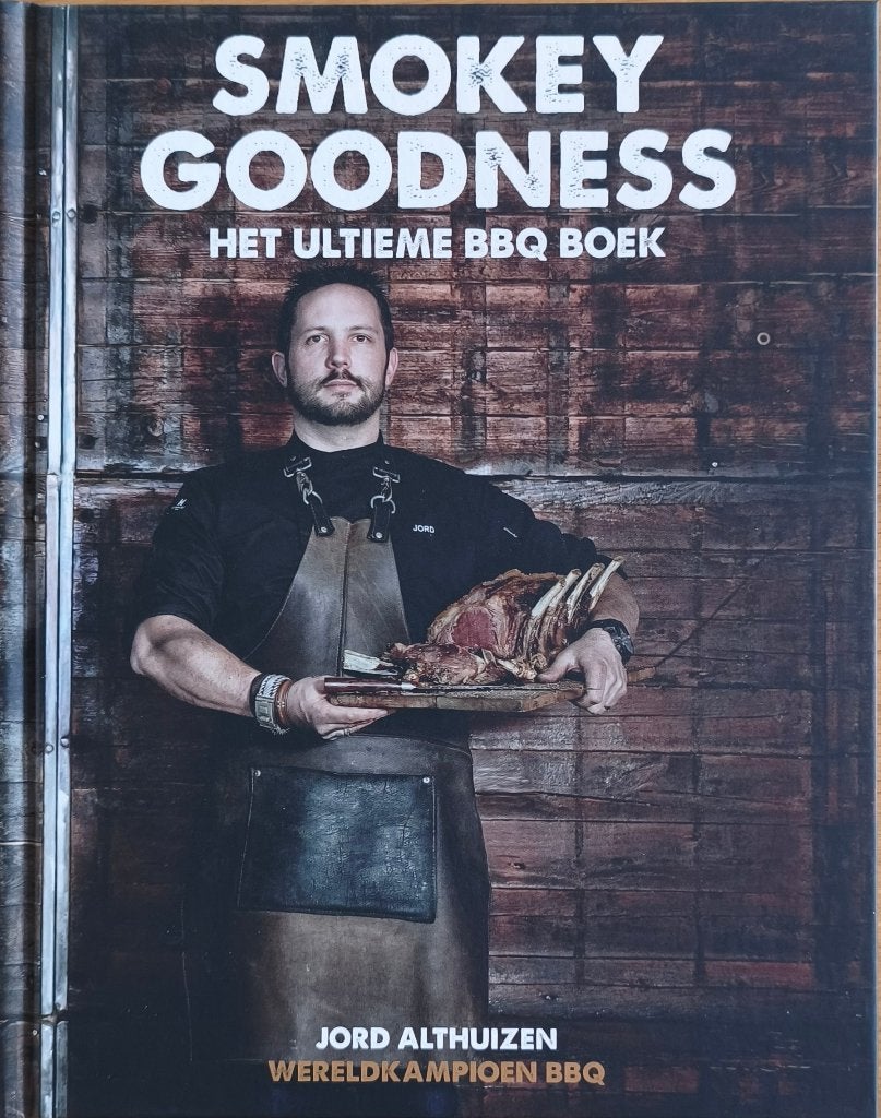 KOOKBOEK: SMOKEY GOODNESS,het ultieme BBQ boek (nieuw, Boeken, Kookboeken, Ophalen of Verzenden, Nieuw