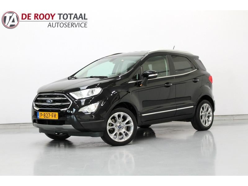 Ford EcoSport 1.0 EcoBoost Titanium 126PK, RIJKLAAR! | TREKH, Auto's, Ford, Voorwielaandrijving, Automatische klimaatregeling