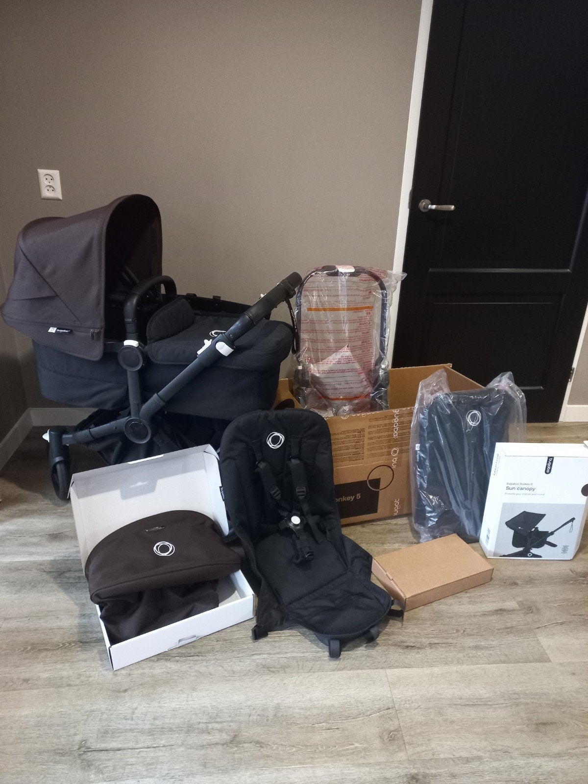 Bugaboo donkey 5/6 (gedeeltelijk NIEUW), Ophalen, Duowagen, Nieuw, Bugaboo
