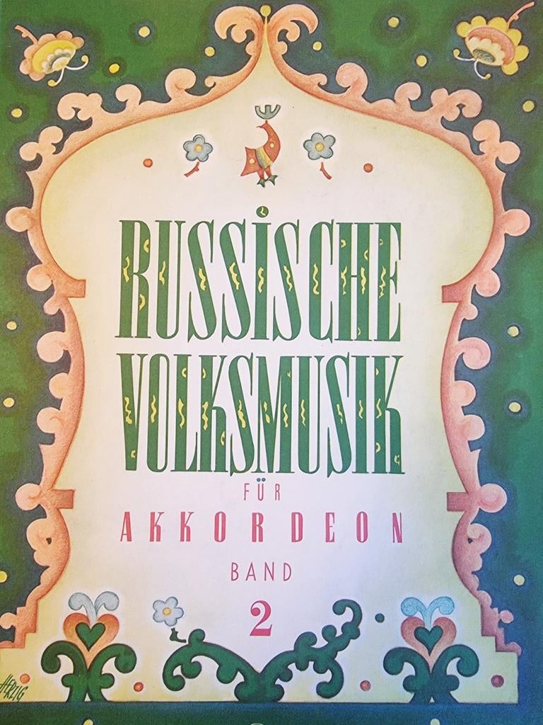 Russische Volksmusik für Akkordeon Band 2, Muziek en Instrumenten, Gebruikt, Verzenden, Thema, Populair