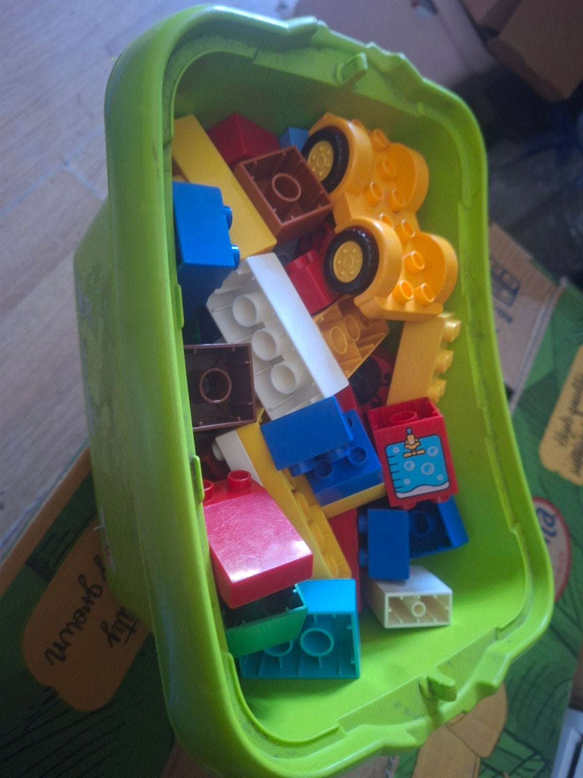 duplo bak vol duplo, Kinderen en Baby's, Speelgoed | Duplo en Lego, Ophalen, Zo goed als nieuw