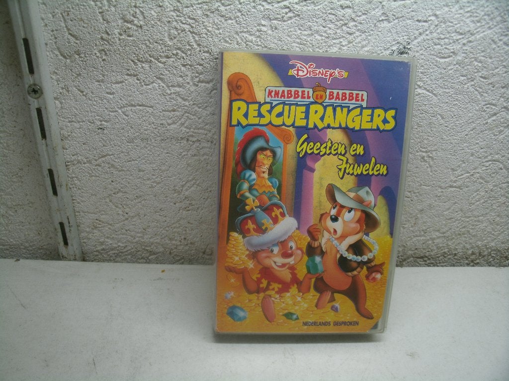 vhs 169a rescue rangers geeste en juwelen, Cd's en Dvd's, VHS | Kinderen en Jeugd, Alle leeftijden, Ophalen of Verzenden, Zo goed als nieuw