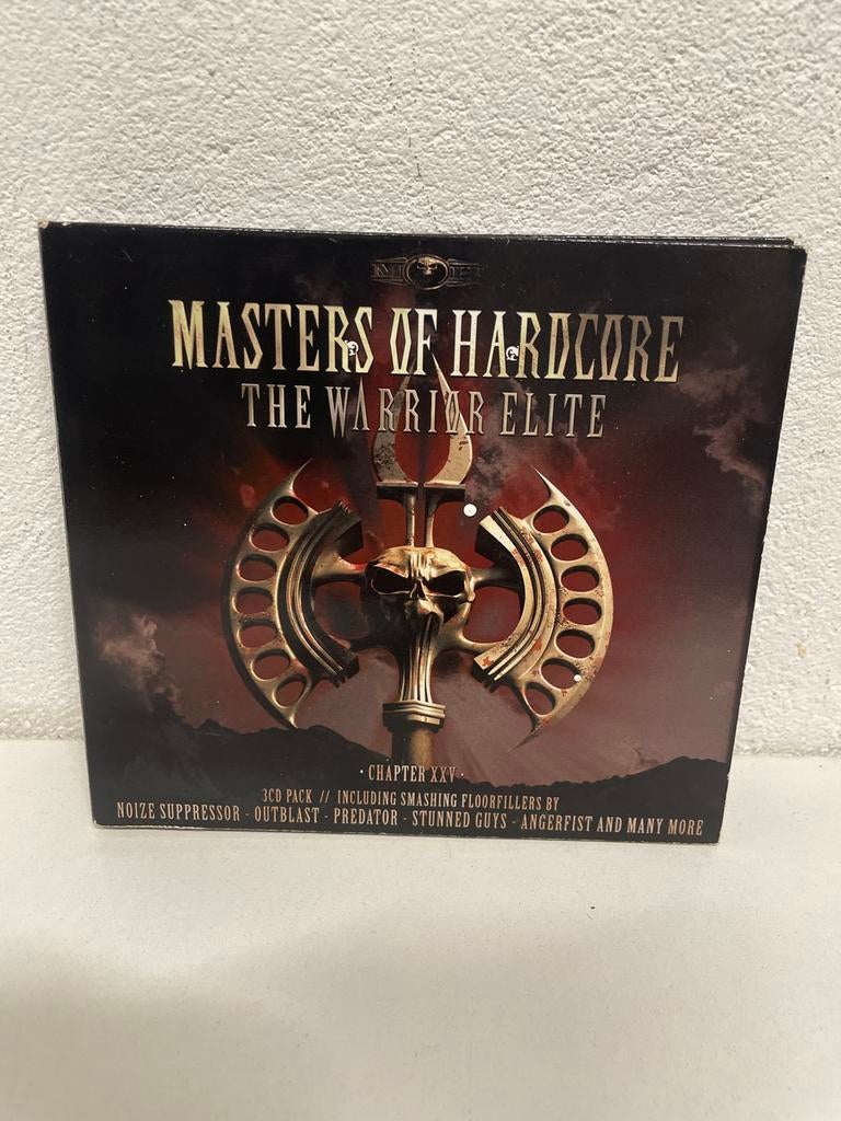 Masters of Hardcore - The Warrior Elite (3CD Boxset), Cd's en Dvd's, Cd's | Dance en House, Zo goed als nieuw, Techno of Trance