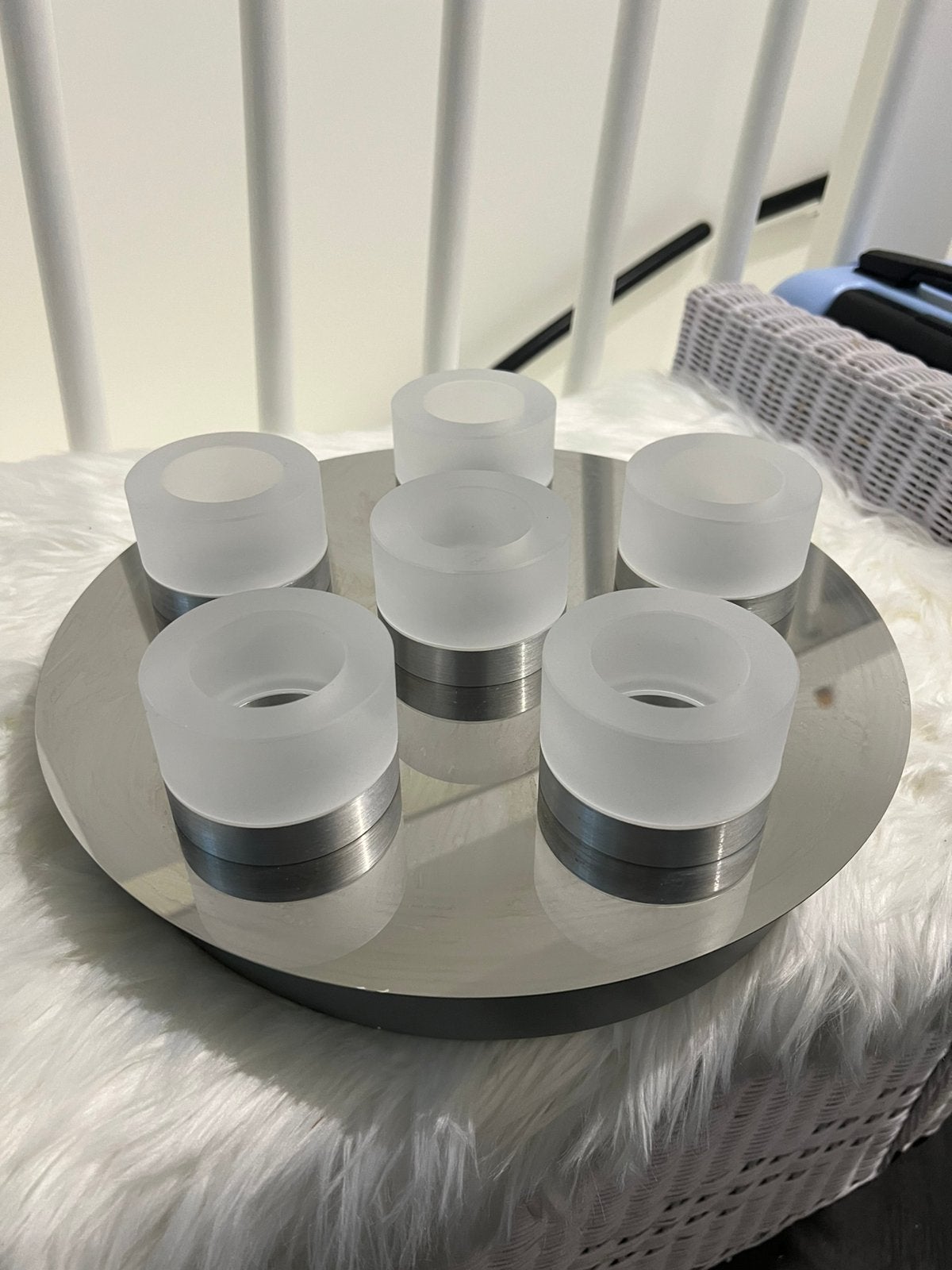 2 Ceiling lamps crystal lamp and ceiling lamp., Huis en Inrichting, Lampen | Plafondlampen, Ophalen, Gebruikt