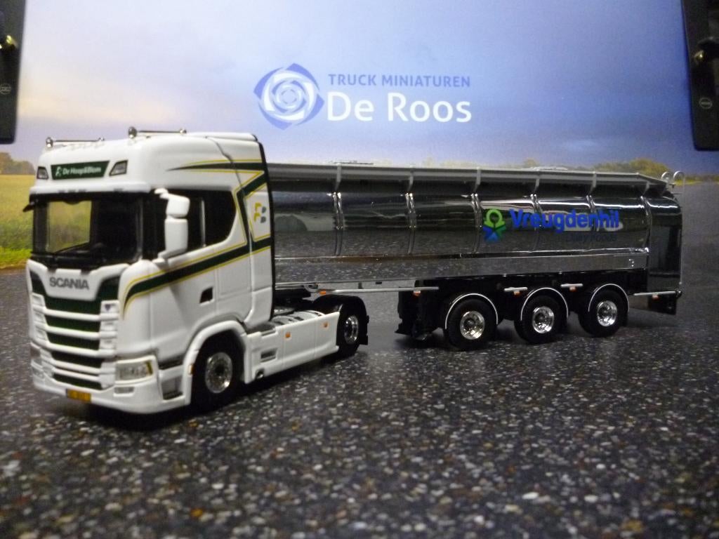 WSI Scania De Hoop & blom in kleuren Vreugdenhil, Ophalen of Verzenden, Nieuw, Bus of Vrachtwagen, Wsi