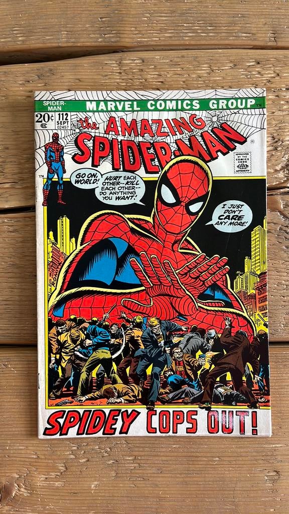 The Amazing Spider-Man 112 ASM Marvel, Eén comic, Ophalen of Verzenden, Gelezen, Amerika