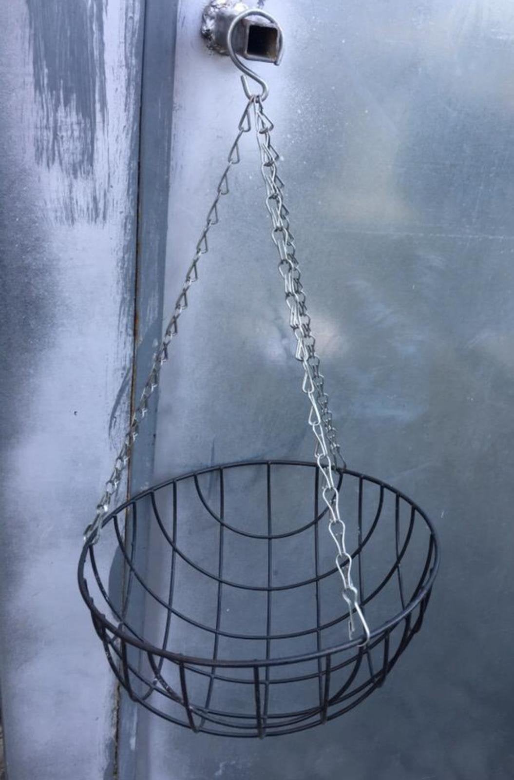 Basket metalen hangmanden voor tuin/balkon aardbeien planten, Tuin en Terras, Ophalen of Verzenden, Gebruikt