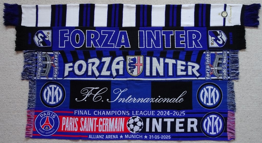 sjaal Inter Milan, Ophalen of Verzenden, Nieuw, Buitenlandse clubs, Vaantje of Sjaal