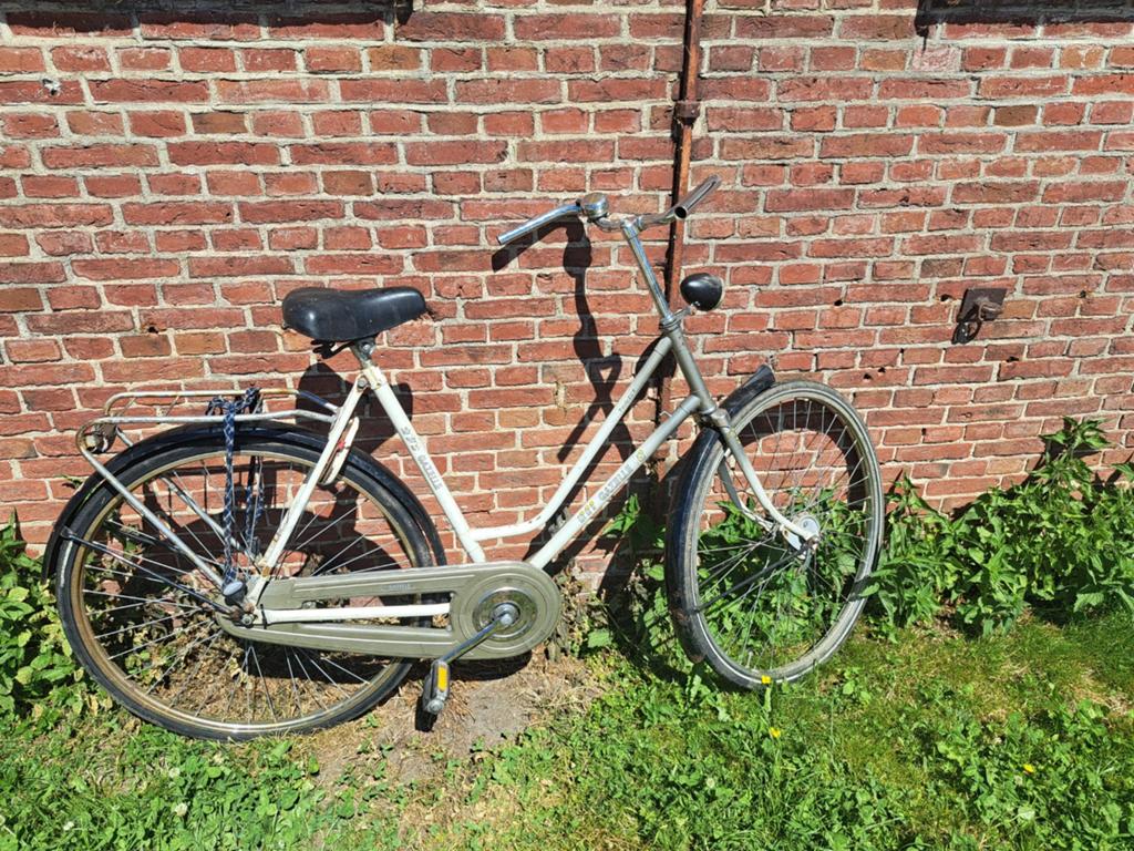Stationsfiets, Fietsen en Brommers, Ophalen, Gebruikt, Terugtraprem