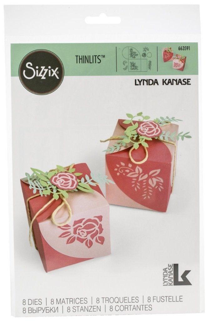 Sizzix thinlits snijmal verpakking geschenk doosje ., Ophalen of Verzenden, Nieuw, Kerst, Pons of Mal