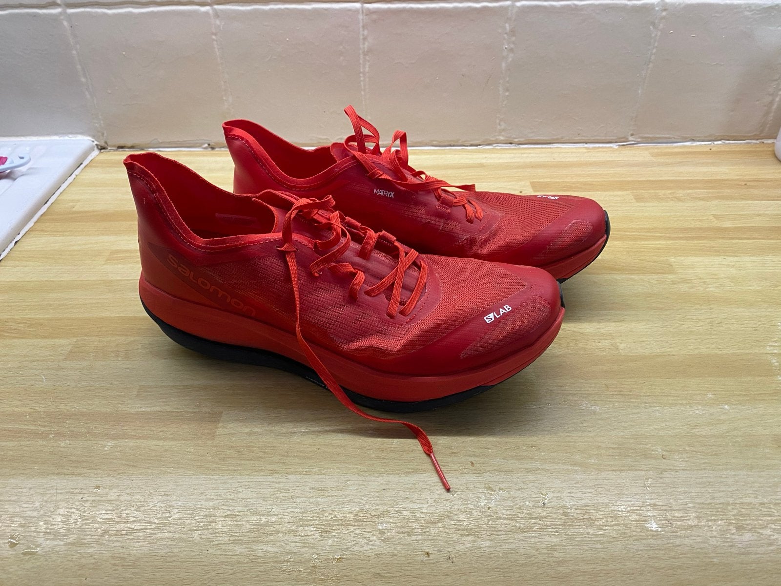 Salomon S/Lab Phantasm CF Carbon Hardloopschoenen Mt 43 1/3, Overige merken, Hardloopschoenen, Ophalen of Verzenden, Zo goed als nieuw