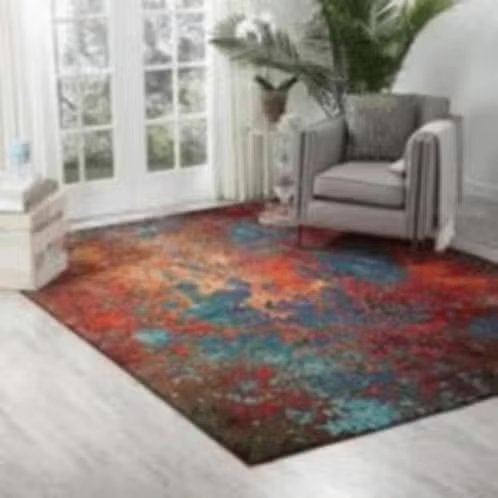 NIEUW! Vloerkleed Nourison Celestial Atlantic 66x305 € 24,99, Rechthoekig, Nieuw, 200 cm of meer, 50 tot 100 cm