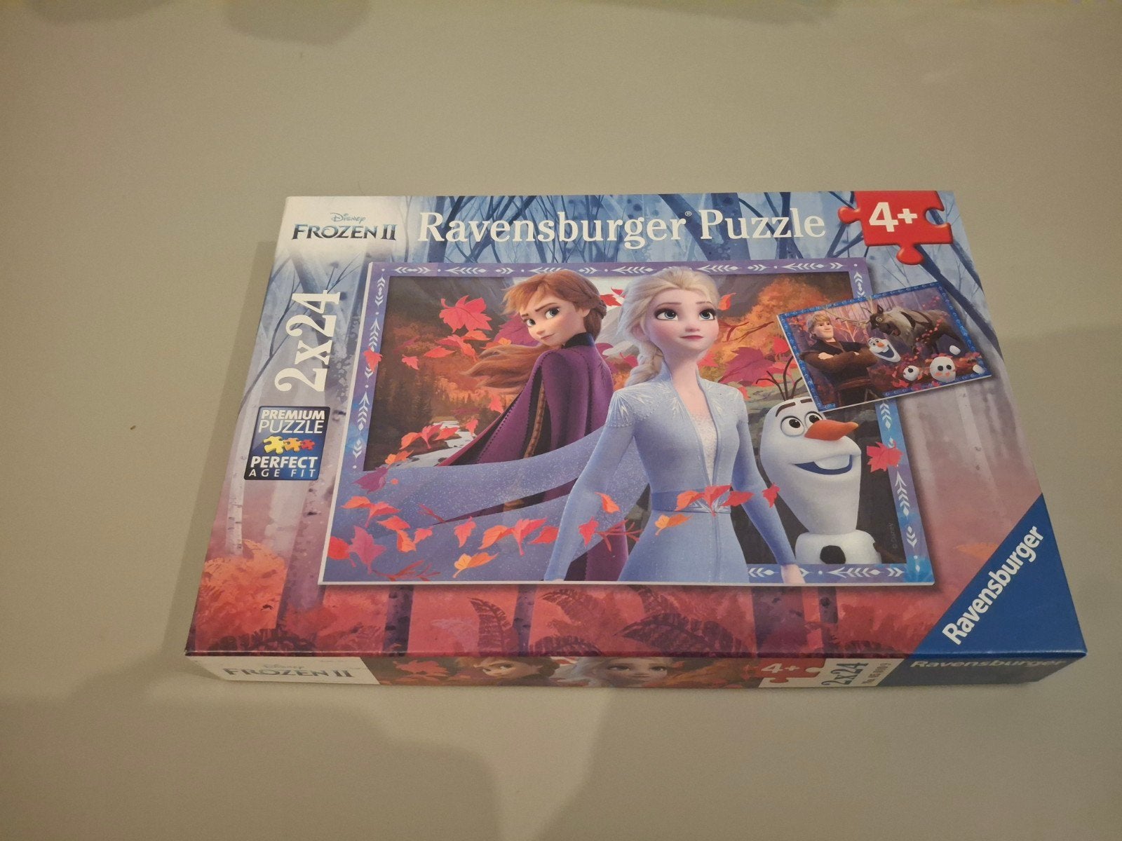 Frozen puzzel, Kinderen en Baby's, Ophalen of Verzenden, 10 tot 50 stukjes, Zo goed als nieuw, 4 tot 6 jaar