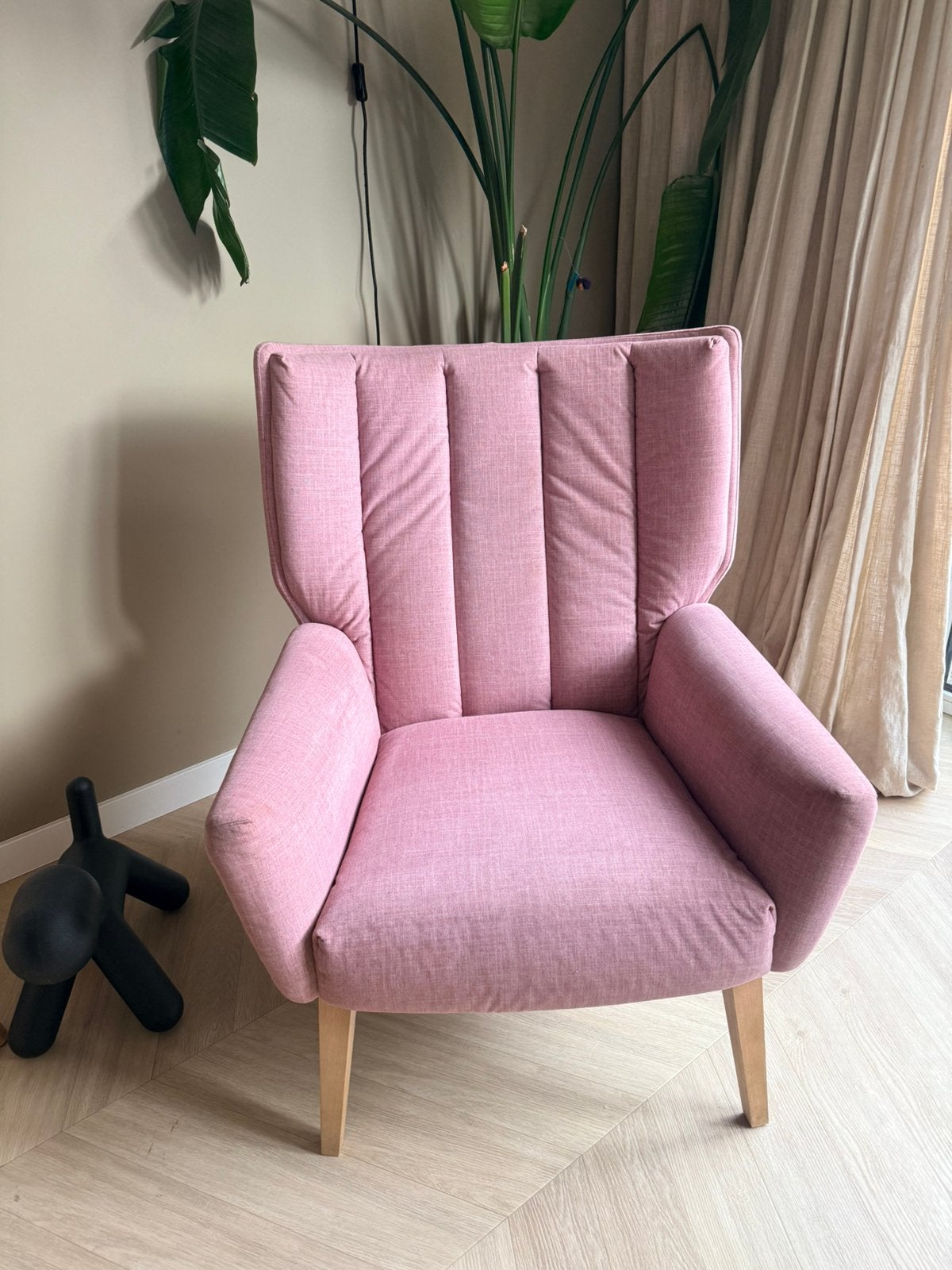 Fauteuil montel, Ophalen, Eenpersoons, 75 tot 100 cm, Zo goed als nieuw