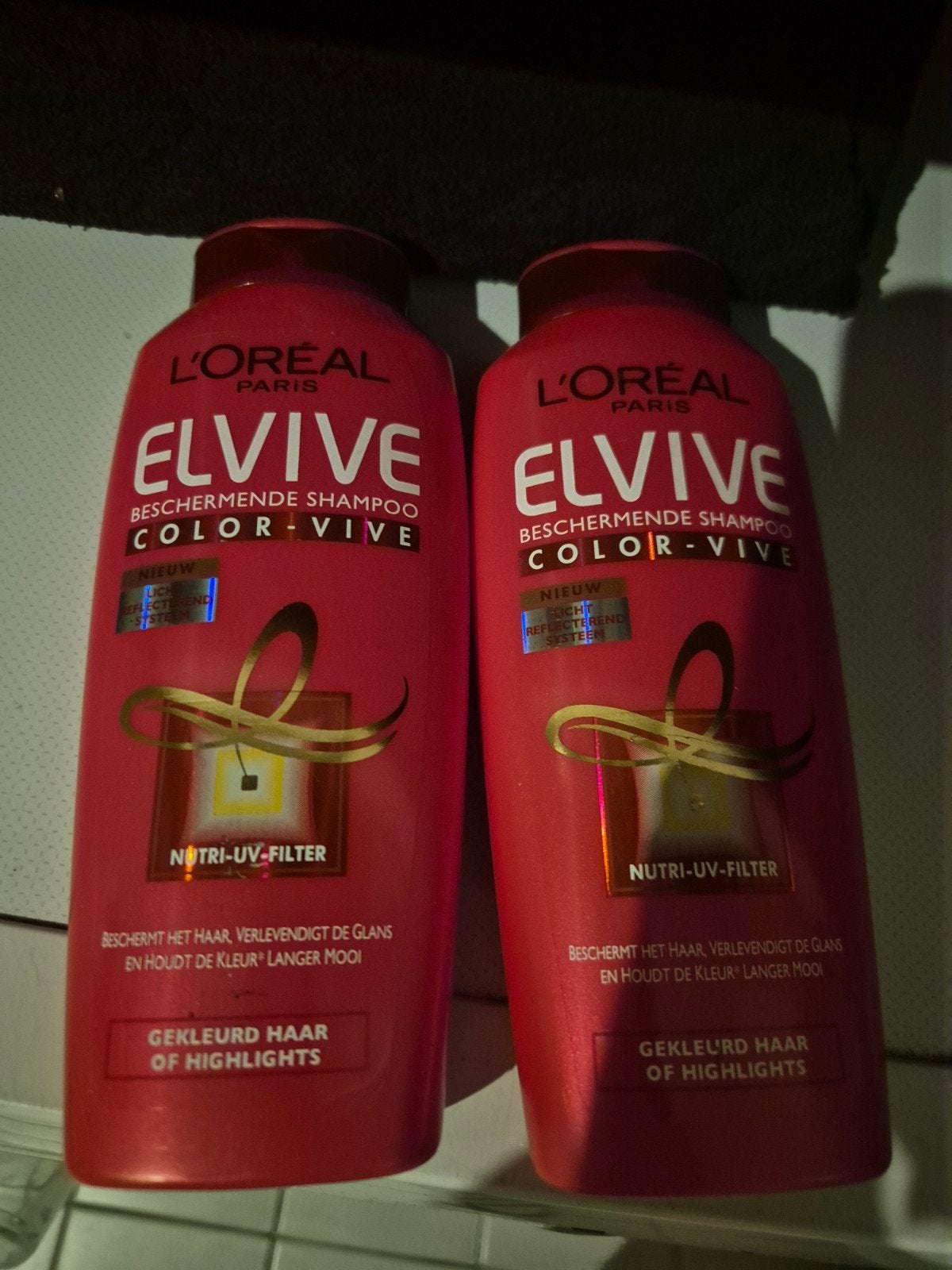 2x L'Oréal Elvive Color-Vive Beschermende Shampoo Nieuw, Ophalen of Verzenden, Nieuw, Shampoo of Conditioner
