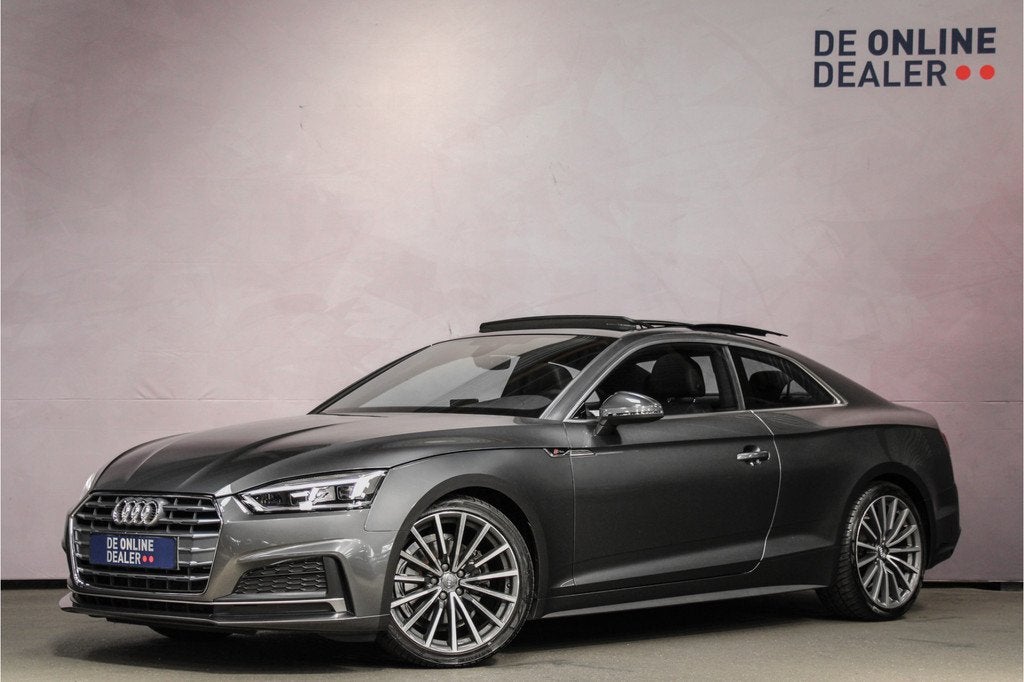 Audi A5 Coupé 150PK AUT S-Line Edition |Pano|Carplay|Stoelv, 730 kg, Gebruikt, Euro 6, 150 pk