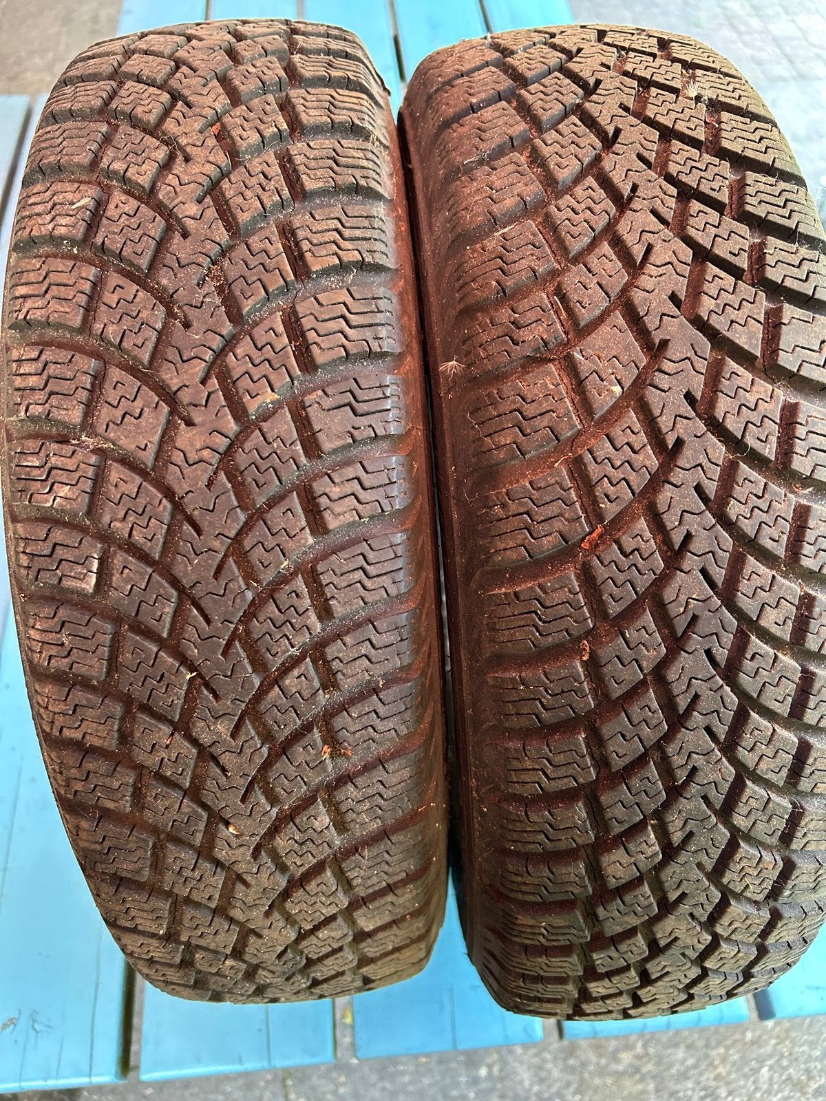 Nokian W+ Winterbanden 155/70 R13, Ophalen, Gebruikt, 155 mm, 13 inch