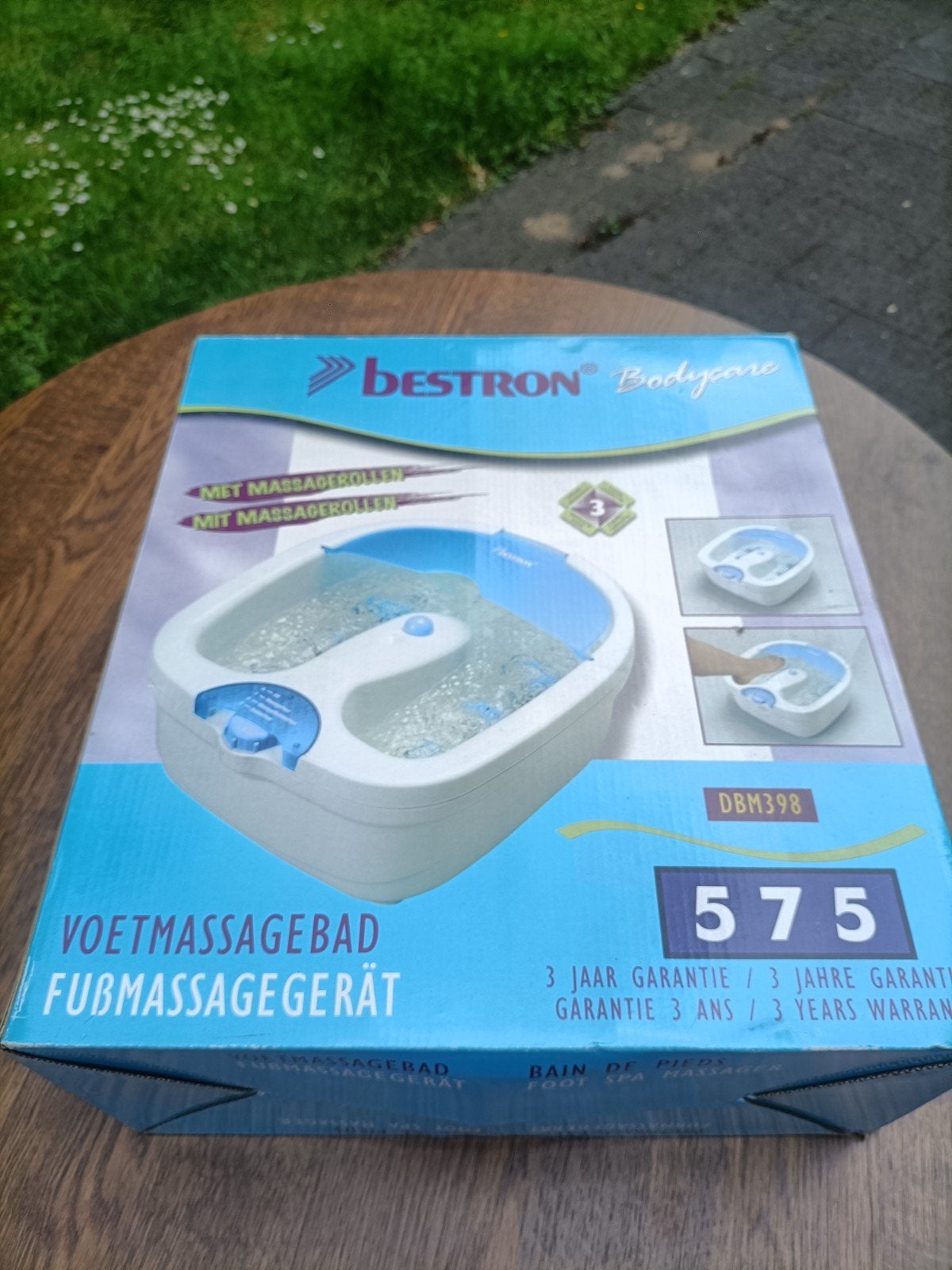 Bestron Voetmassagebad DBM398 met massagerollen, Ophalen of Verzenden, Nieuw, Hand- en Voetverzorging