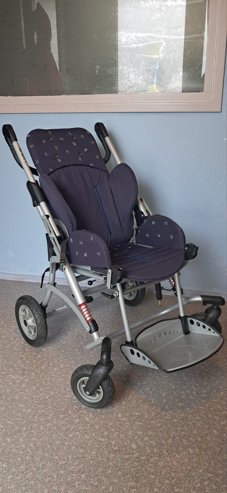Otto Bock Kimba Spring Zit Eenheid Kinderwagen, Ophalen of Verzenden, Gebruikt, Overige merken, Verstelbare rugleuning