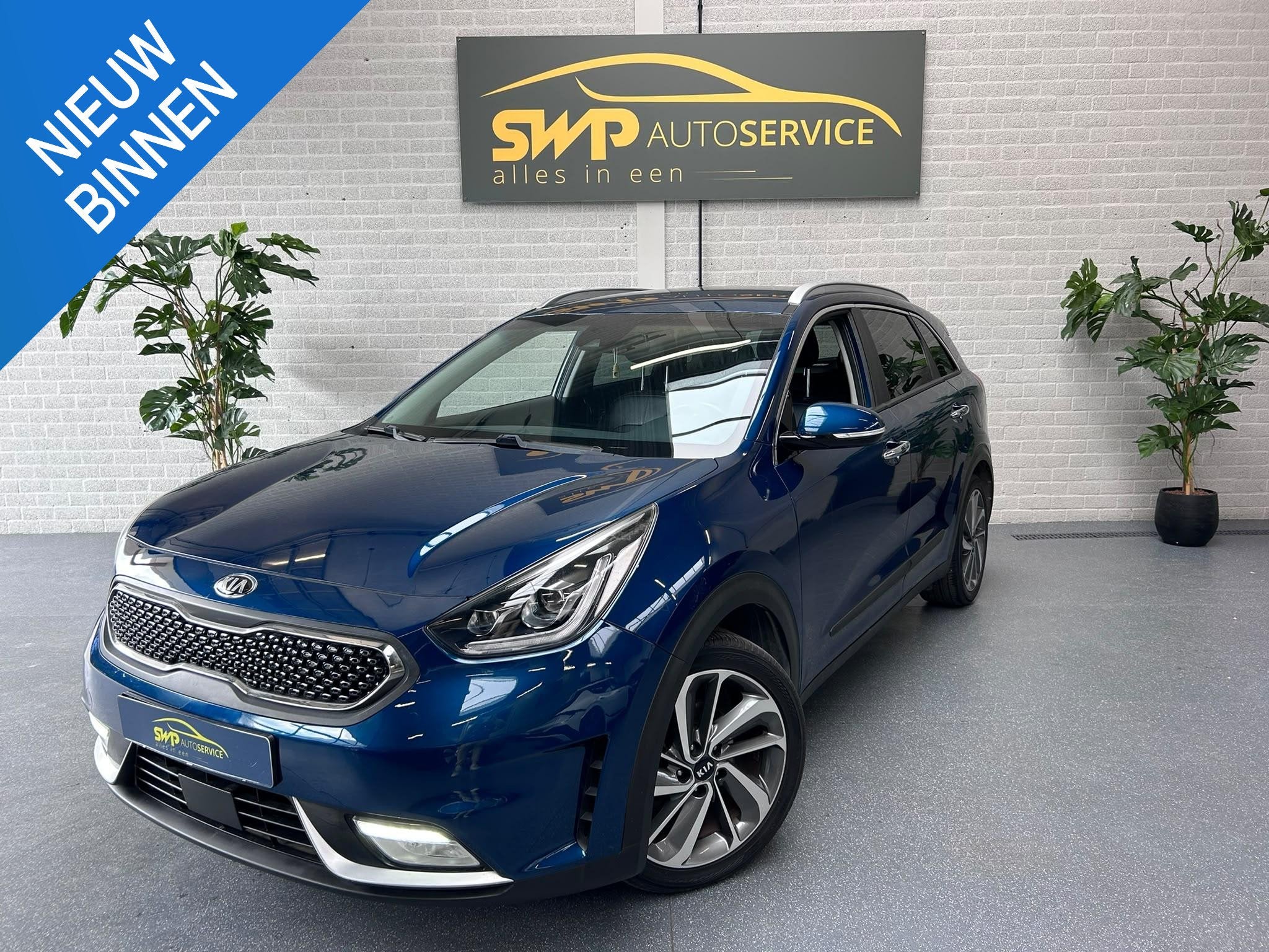 Kia Niro 1.6 GDi Hybrid ExecutiveLine | Leer | Memory | JBL, Auto's, Gebruikt, Euro 6, 2 kWh, 23 km/l