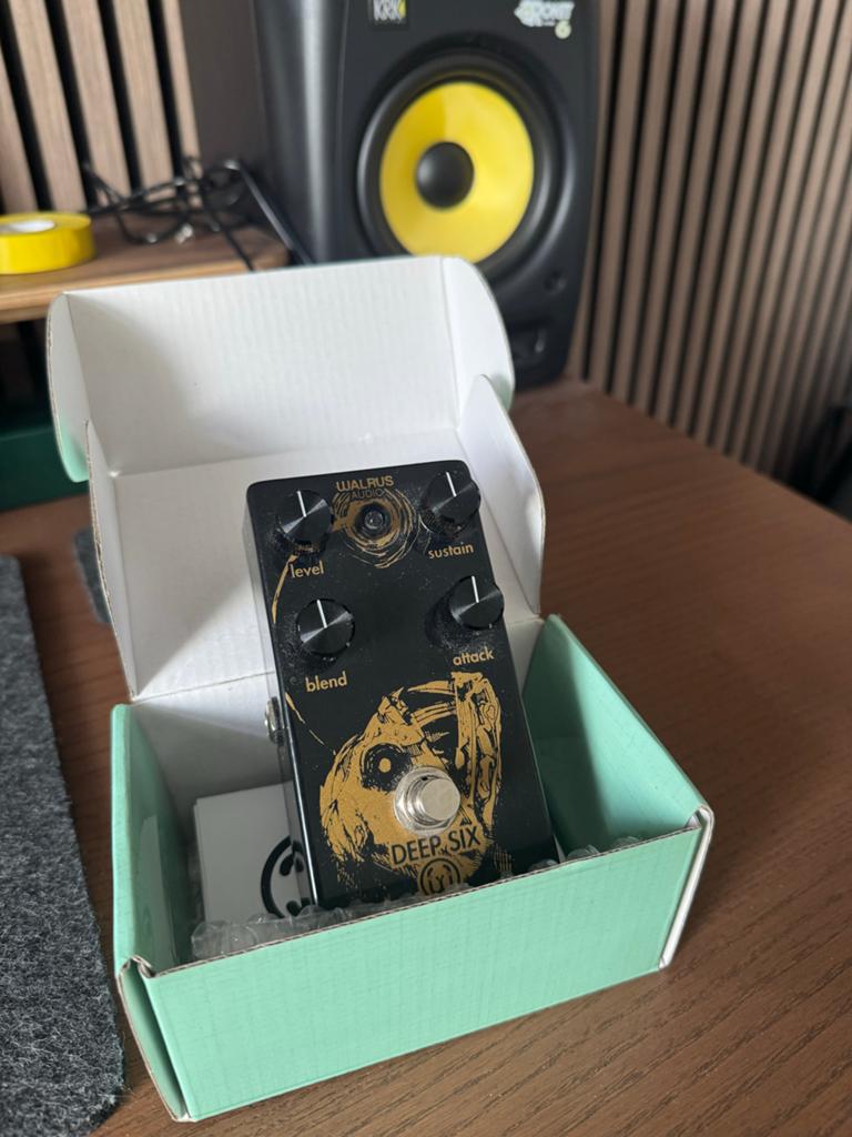 Walrus Audio Deep Six Limited Edition Compressor Pedaal, Muziek en Instrumenten, Ophalen of Verzenden, Zo goed als nieuw, Compressor