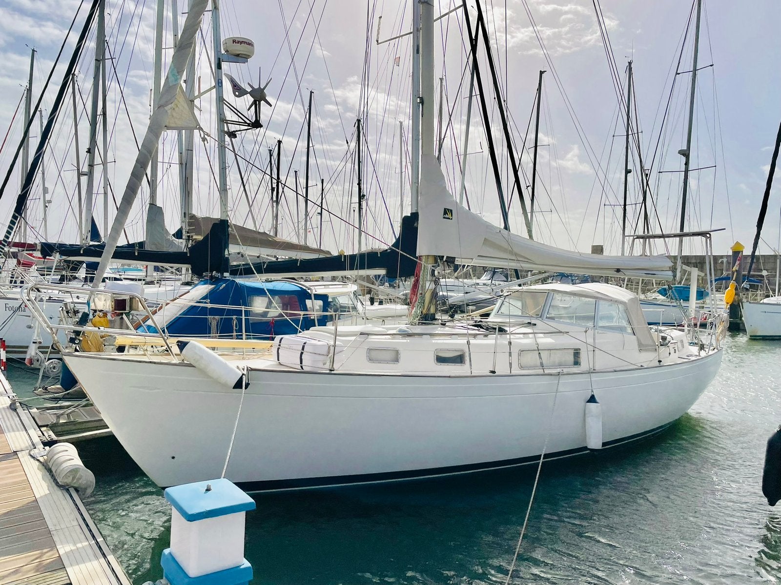 Hallberg-Rassy Rasmus 35, Watersport en Boten, Overige merken, Gebruikt, 11 m, 1.90 meter
