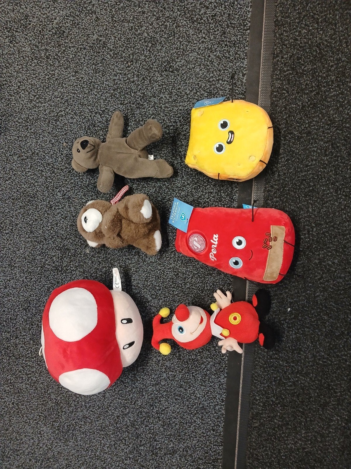 Diverse knuffels: AH, Super Mario, beer en meer!, Gebruikt, Albert Heijn, Beer, Ophalen of Verzenden