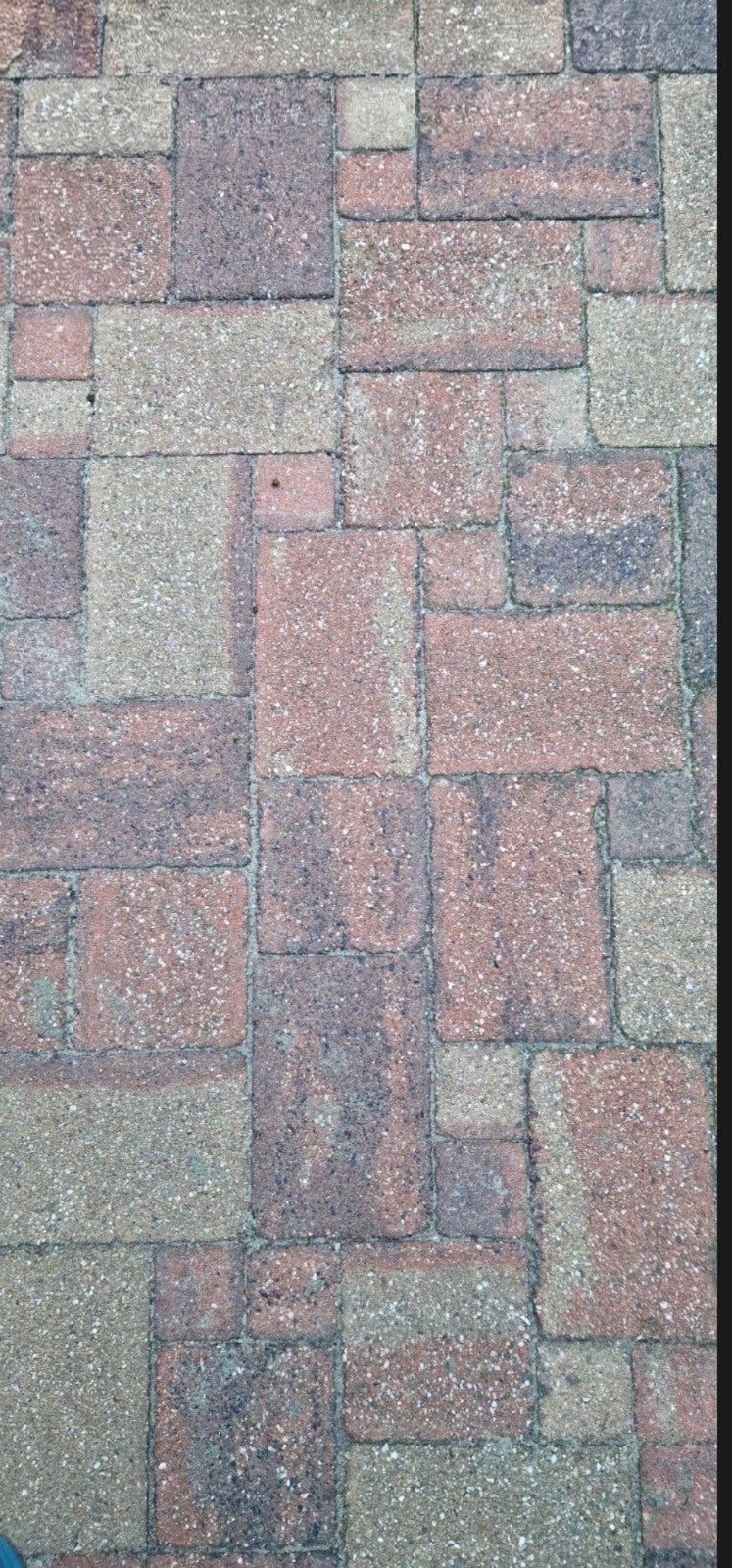 GRATIS 30 m² Terracotta Betonstraatstenen – Wildverband – A, Tuin en Terras, Gebruikt, Klinkers, Ophalen of Verzenden, 10 m² of meer