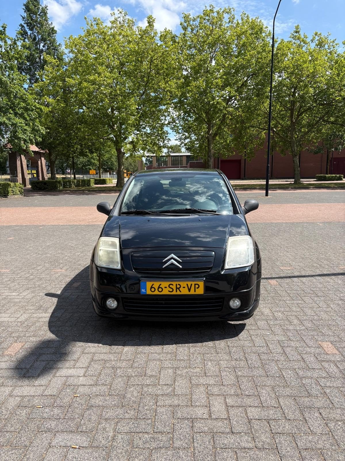 Citroën C2 1.1 I 2006 Zwart, Voorwielaandrijving, 450 kg, 31 €/maand, 4 cilinders