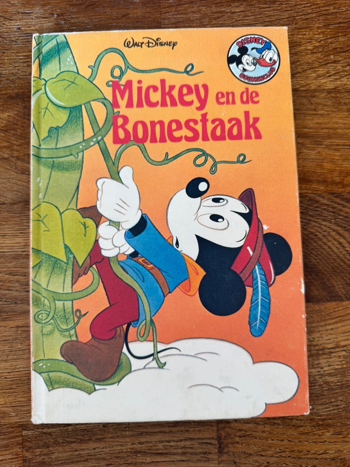 Boek Mickey en de Bonestaak - Walt Disney, Jongen of Meisje, Walt Disney, Ophalen of Verzenden, Zo goed als nieuw