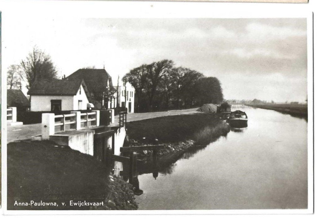 Jt27-219  Anna Pauwlowna, Verzamelen, Ansichtkaarten | Nederland, Verzenden, 1940 tot 1960, Gelopen, Noord-Holland