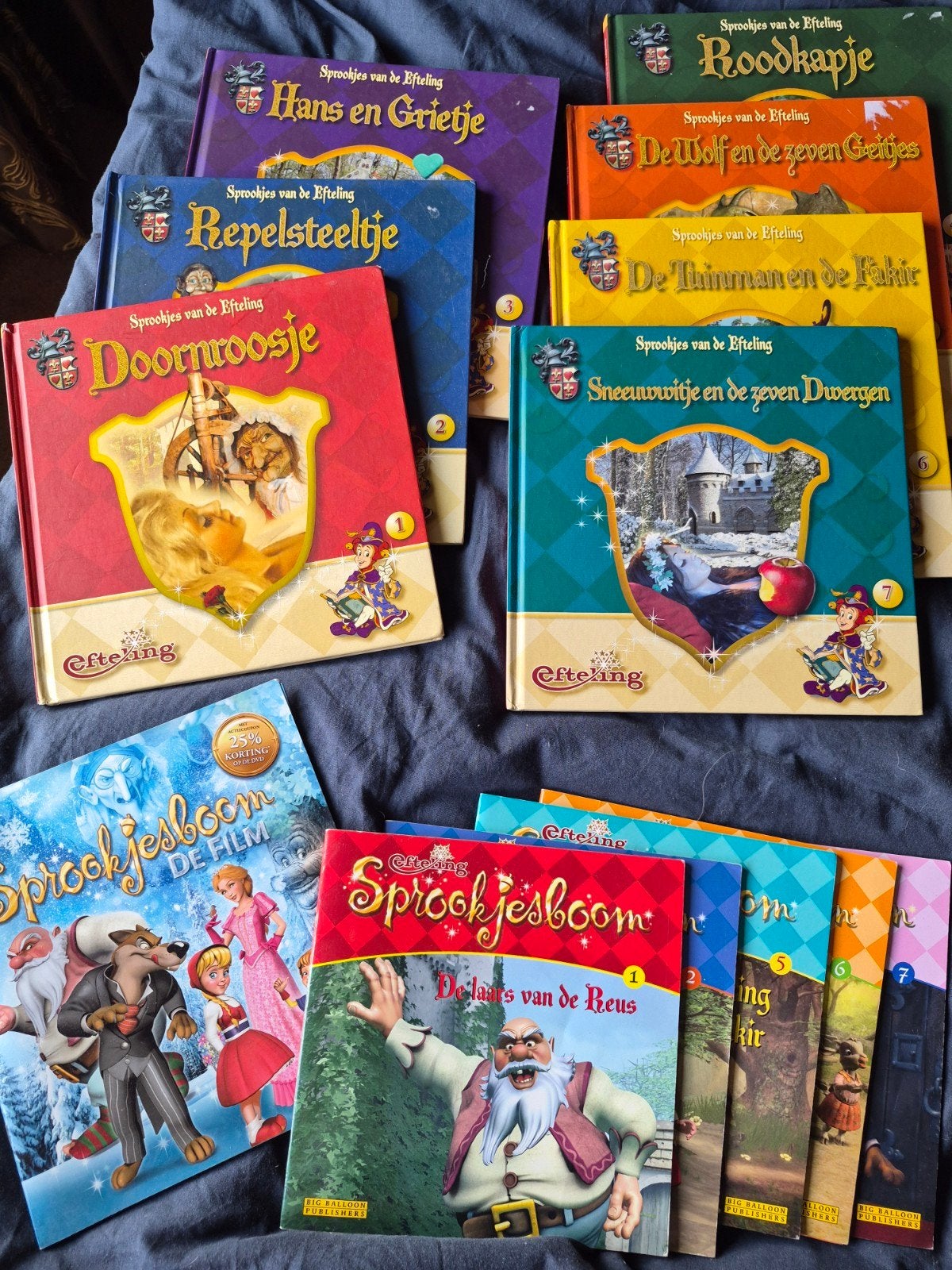 Sprookjes van de Efteling boeken en Sprookjesboom boeken, Ophalen of Verzenden, Gelezen, Sprookjes van de Efteling
