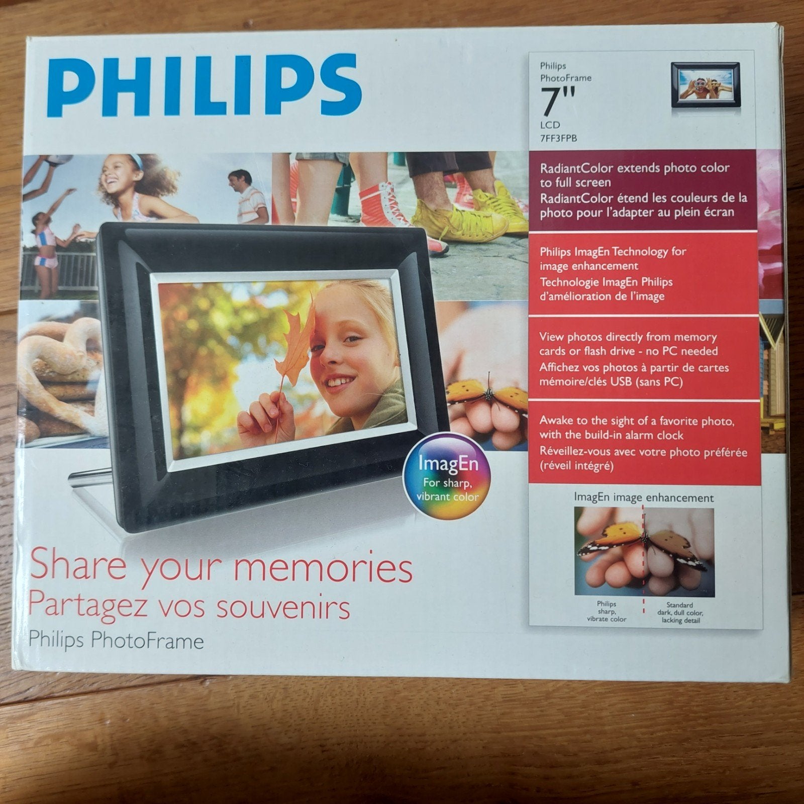 2 Philips digitale fotolijstjes - 7 inch, Audio, Tv en Foto, Fotografie | Digitale fotolijsten, Gebruikt, Ophalen of Verzenden
