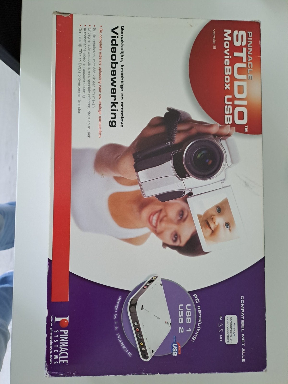 Pinnacle Studio MovieBox USB versie 9, Ophalen