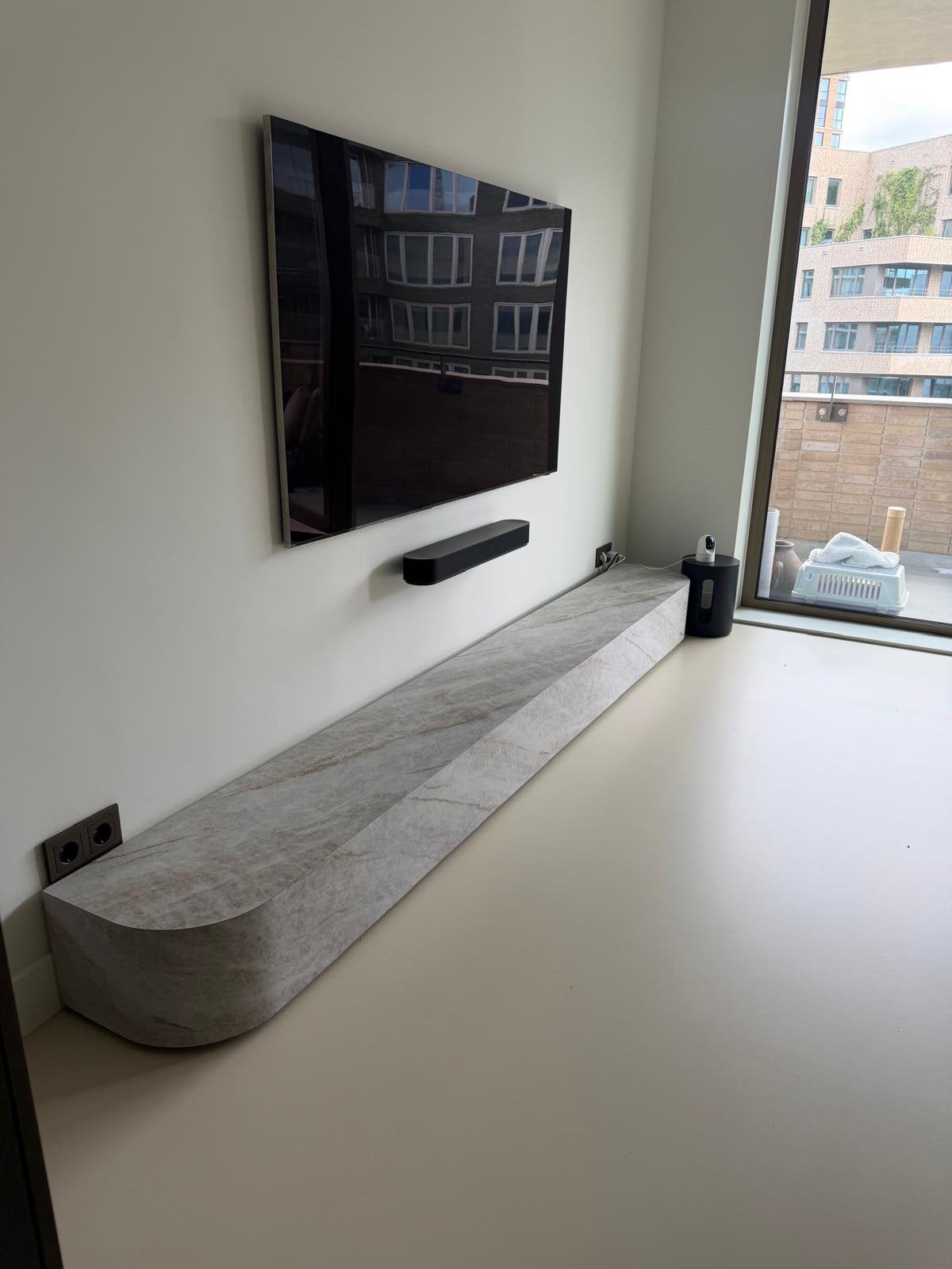 Exclusieve Design TV-meubel / Wandkast NIEUW, Ophalen, Zo goed als nieuw, 200 cm of meer, Minder dan 100 cm