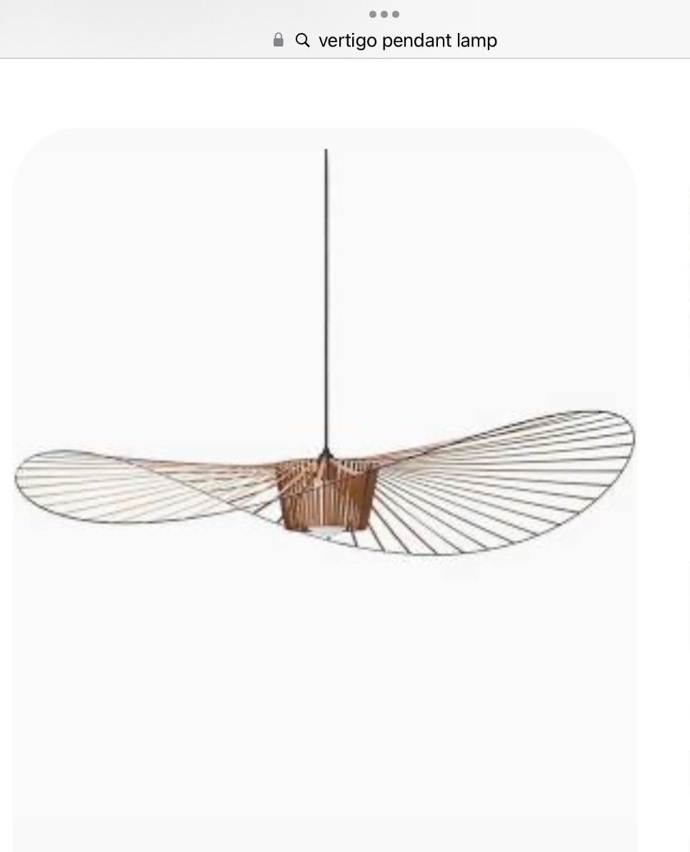 Vertigo Hanglamp - Bruin, 80 cm, goudbruin., Ophalen of Verzenden, Nieuw, Hout, 75 cm of meer