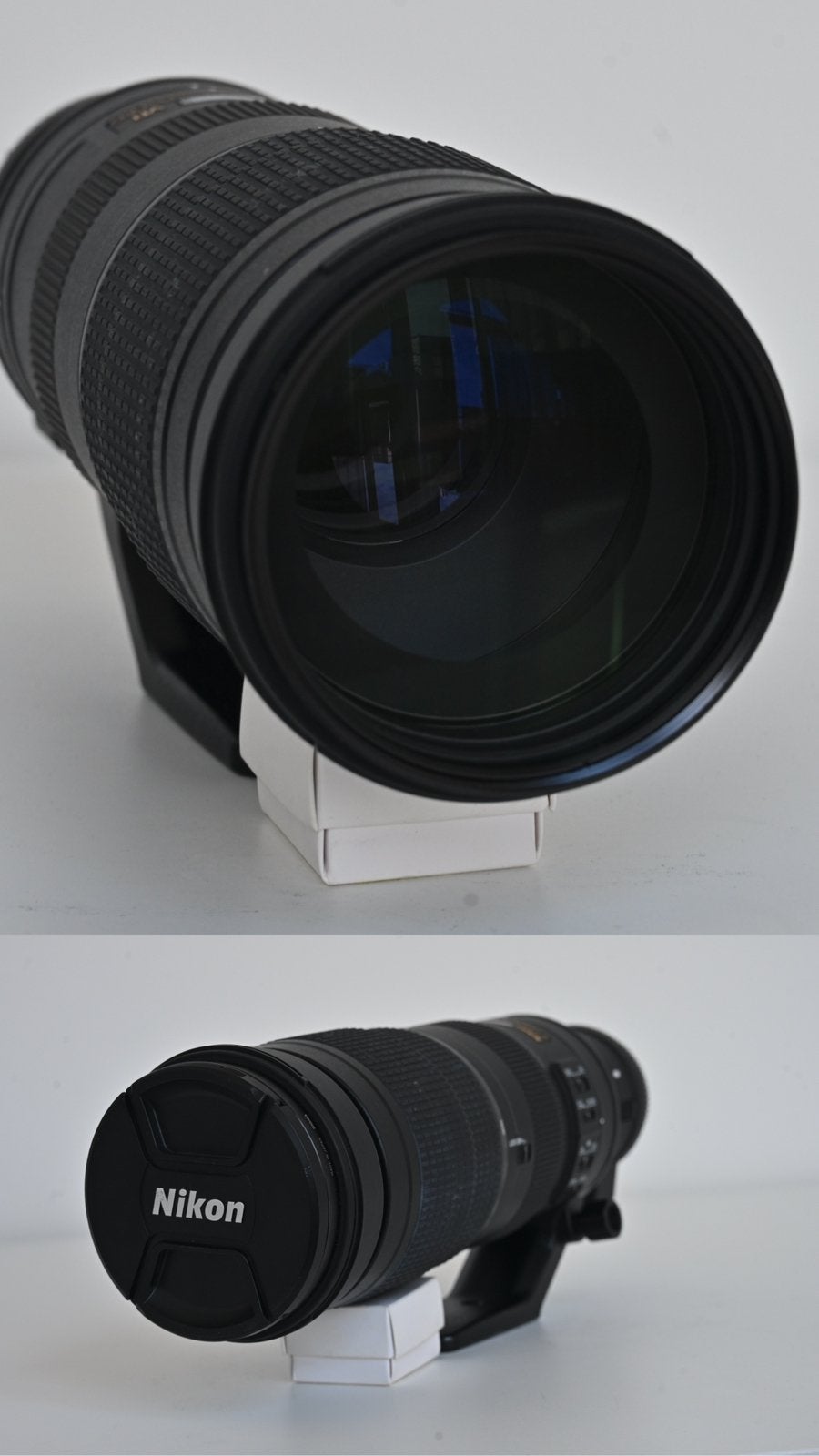 Nikon 200-500mm f/5.6 VR + FTZ Adapter + UV | Nieuwstaat, Statiefgondel, Nikon, Zo goed als nieuw, Nikon F-mount
