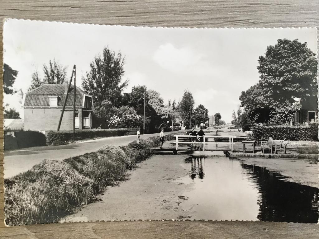 Bergschenhoek Oosteindseweg 1955-60, Verzenden, 1940 tot 1960, Gelopen, Zuid-Holland