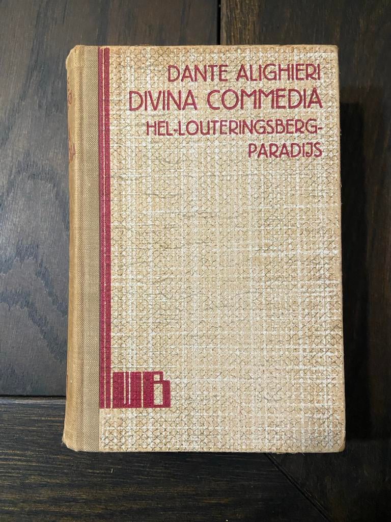 Dante Alighieri - Divina Commedia - 1941, Ophalen of Verzenden, Gelezen, Nederland
