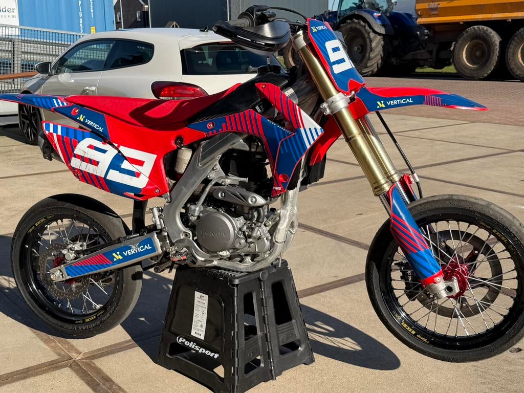 Supermotard 250cc honda CRF 2017, Bedrijf, 1 cilinder, 12 t/m 35 kW, SuperMoto